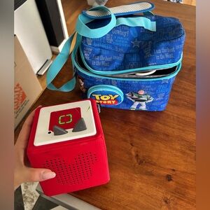 Tonies Box Disney with carrying case and charger